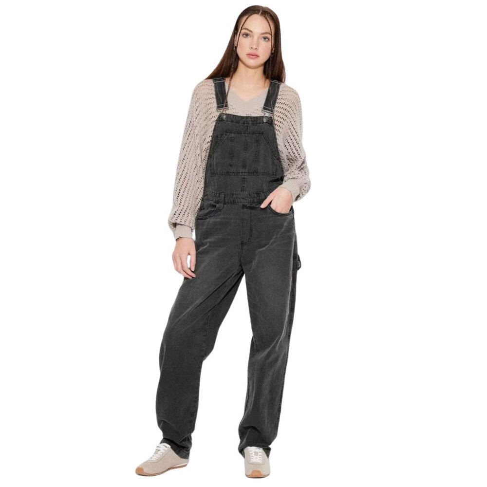 Wild Fable Black Wide Leg Jumpsuit